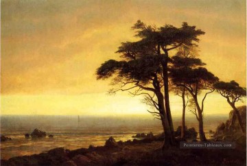 Côte de Californie Albert Bierstadt Peinture à l'huile